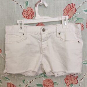 White Juicy Courture Jean Shorts Size 26